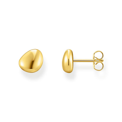 Thomas Sabo Gold Plated Sterling Silver Essential Organic Stud Earrings