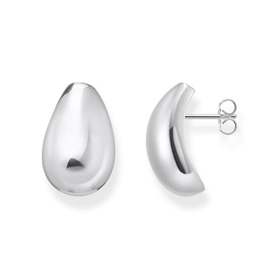 Thomas Sabo Sterling Silver Essential Drop Shape Stud Earrings
