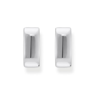 Thomas Sabo Sterling Silver Essential Angular 16mm Hoop Earrings