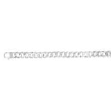 Load image into Gallery viewer, Sterling Silver Flat 300Gauge Curb 23cm Bracelet