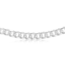 Load image into Gallery viewer, Sterling Silver Fancy 300 Gauge Oval Curb 50cm Chain