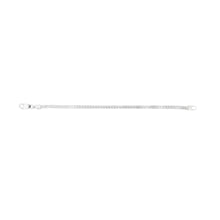Load image into Gallery viewer, Sterling Silver Fancy 150Gauge Rounded 19cm Bracelet