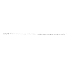 Load image into Gallery viewer, Sterling Silver Fancy 160 Gauge Twisted 19cm Bracelet