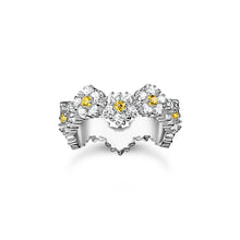 Load image into Gallery viewer, Thomas Sabo Blooming Skies Daisy CZ Ring