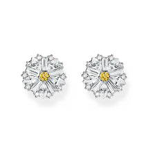 Load image into Gallery viewer, Thomas Sabo Blooming Skies Large Daisy CZ Earrings