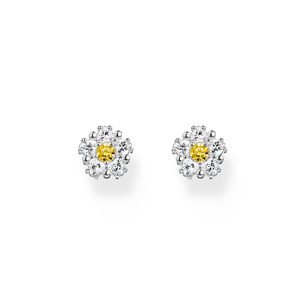 Thomas Sabo Blooming Skies Small Daisy CZ Earrings