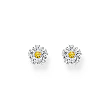 Load image into Gallery viewer, Thomas Sabo Blooming Skies Small Daisy CZ Earrings