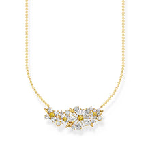 Load image into Gallery viewer, Thomas Sabo Blooming Yellow Gold-Plated Daisy Bouquet Necklace
