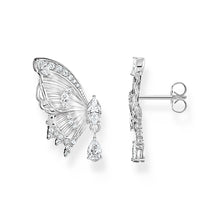 Load image into Gallery viewer, Thomas Sabo Blooming Skies Butterfly CZ Earrings