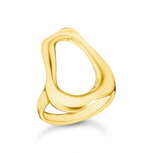 Load image into Gallery viewer, Thomas Sabo Fluid Yellow Gold-Plated Natural Beauty Ring