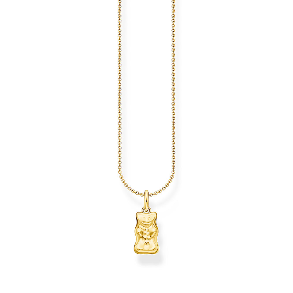 Thomas Sabo Haribo Yellow Gold-Plated Bear Necklace