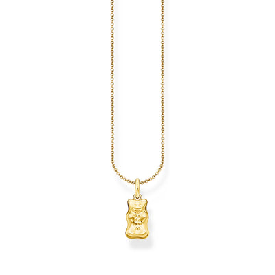 Thomas Sabo Haribo Yellow Gold-Plated Bear Necklace