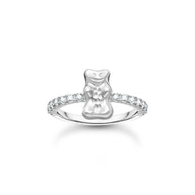 Load image into Gallery viewer, Thomas Sabo Haribo Silver Bear CZ Ring