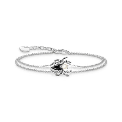 Thomas Sabo True Romance Spider Black XZ Pearl Bracelet