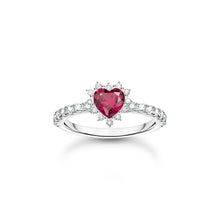 Load image into Gallery viewer, Thomas Sabo True Romance Red Heart Ring