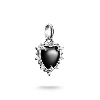 Thomas Sabo CC Connect Black CZ Vintage Heart