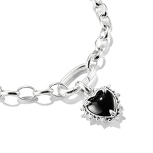 Load image into Gallery viewer, Thomas Sabo CC Connect Black CZ Vintage Heart