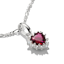 Load image into Gallery viewer, Thomas Sabo CC Connect Lab Grown Ruby &amp; CZ Heart