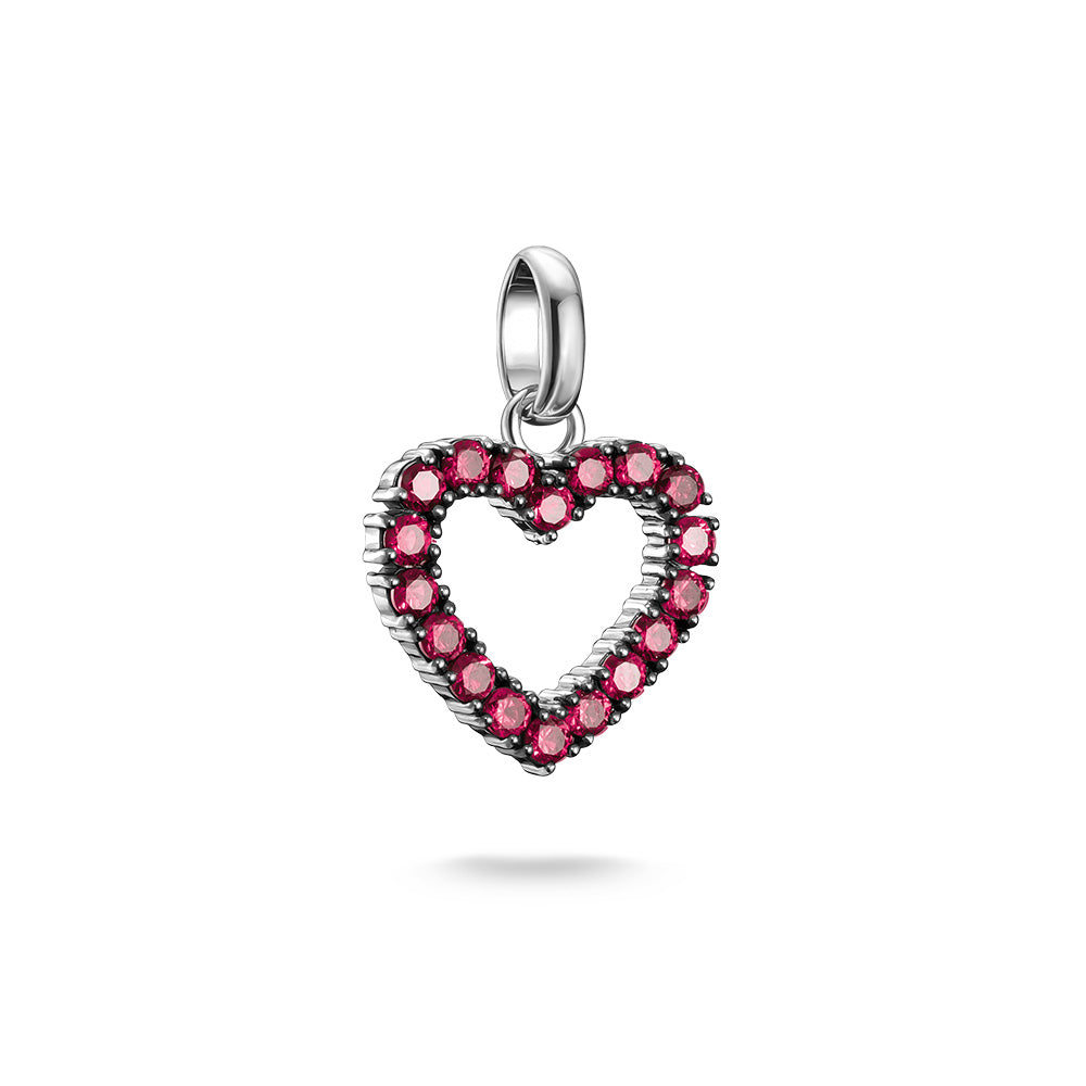 Thomas Sabo CC Connect Open Lab Grown Ruby Heart