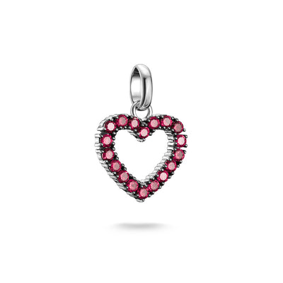 Thomas Sabo CC Connect Open Lab Grown Ruby Heart