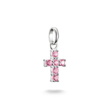 Load image into Gallery viewer, Thomas Sabo CC Connect Pink CZ Mini Cross