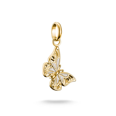 Thomas Sabo CC Connect Yellow Gold-Plated Butterfly