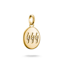 Load image into Gallery viewer, Thomas Sabo CC Connect Yellow Gold-Plated CZ &#39;444&#39; Angel Number