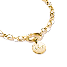 Load image into Gallery viewer, Thomas Sabo CC Connect Yellow Gold-Plated CZ &#39;444&#39; Angel Number