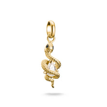 Load image into Gallery viewer, Thomas Sabo CC Connect Yellow Gold-Plated CZ Snake