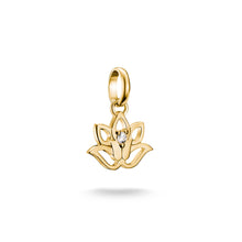 Load image into Gallery viewer, Thomas Sabo CC Connect Yellow Gold-Plated Lotus Blossom