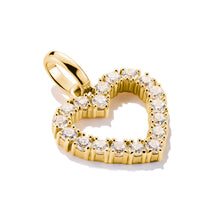 Load image into Gallery viewer, Thomas Sabo CC Connect Yellow Gold-Plated Open Heart CZ