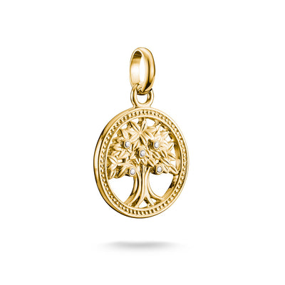 Thomas Sabo CC Connect Yellow Gold-Plated Tree of Love