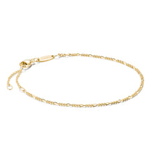 Load image into Gallery viewer, Thomas Sabo CC Connect Yellow Gold-Plated Figaro Chain Bracelet