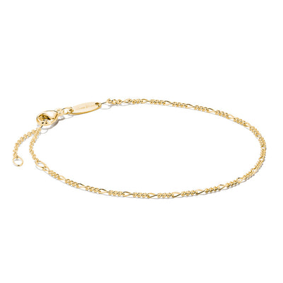 Thomas Sabo CC Connect Yellow Gold-Plated Figaro Chain Bracelet