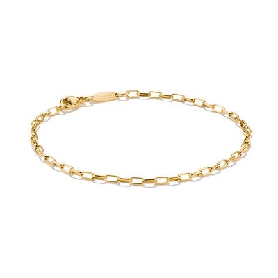 Thomas Sabo CC Connect Cable Yellow Gold-Plated Chain Bracelet