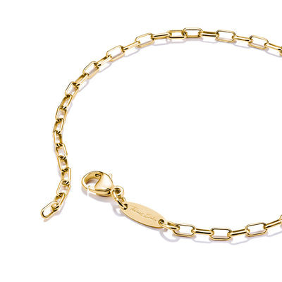 Thomas Sabo CC Connect Cable Yellow Gold-Plated Chain Bracelet