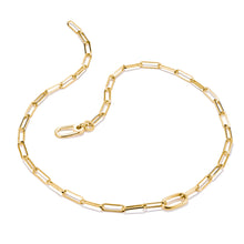 Load image into Gallery viewer, Thomas Sabo CC Connect Yellow Gold-Plated Cable Chain Necklace