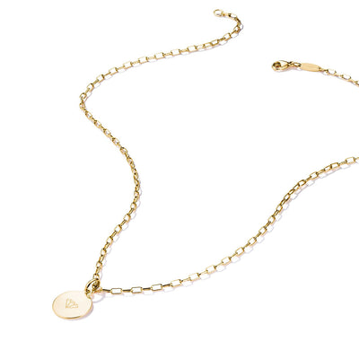 Thomas Sabo CC Connect Yellow Gold-Plated Cable Chain Necklace