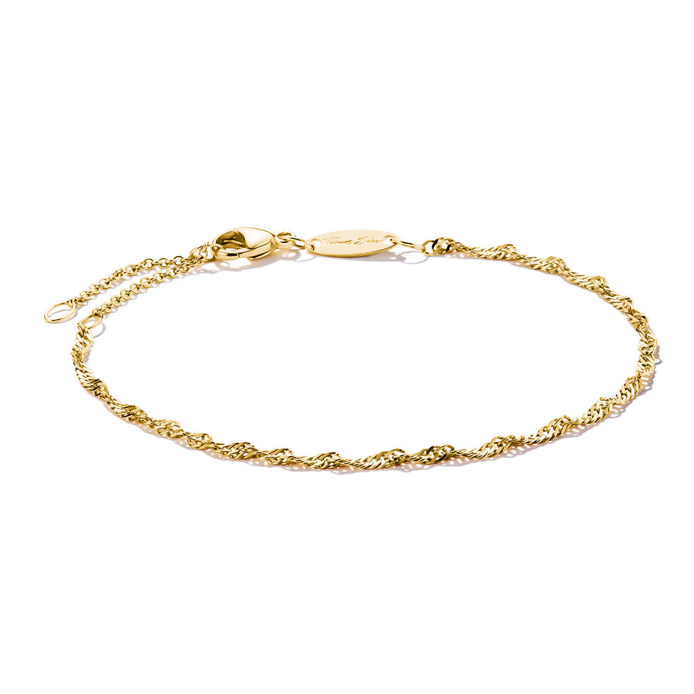 Thomas Sabo CC Connect Yellow Gold-Plated Rope Chain
