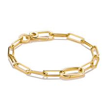 Load image into Gallery viewer, Thomas Sabo CC Connect Yellow Gold-Plated Single Eye Cable Bracelet