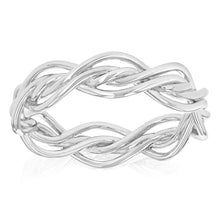 Load image into Gallery viewer, Sterling Silver Twist Ring