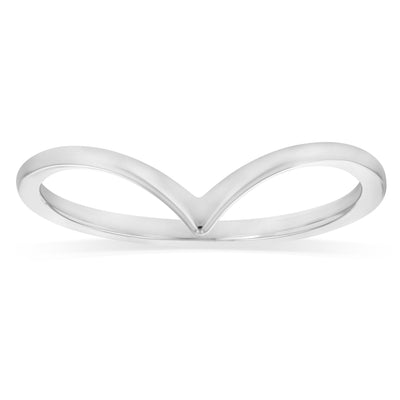 Sterling Silver Wishbone Ring