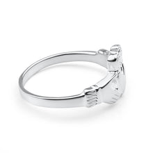 Load image into Gallery viewer, Sterling Silver Claddagh Ring