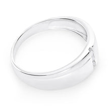 Load image into Gallery viewer, Sterling Silver 3 Diamond Ring