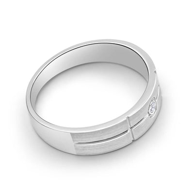 1 Diamond Ring in Sterling Silver