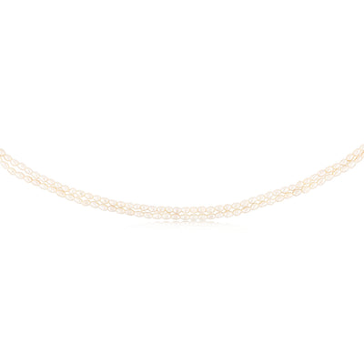 Freshwater Pearl Necklace 43cm with Sterling Silver Clasp