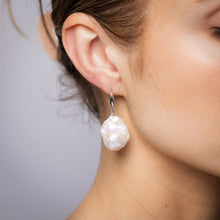 Load image into Gallery viewer, Baroque Pearl Earrings with Sterling Silver Hook